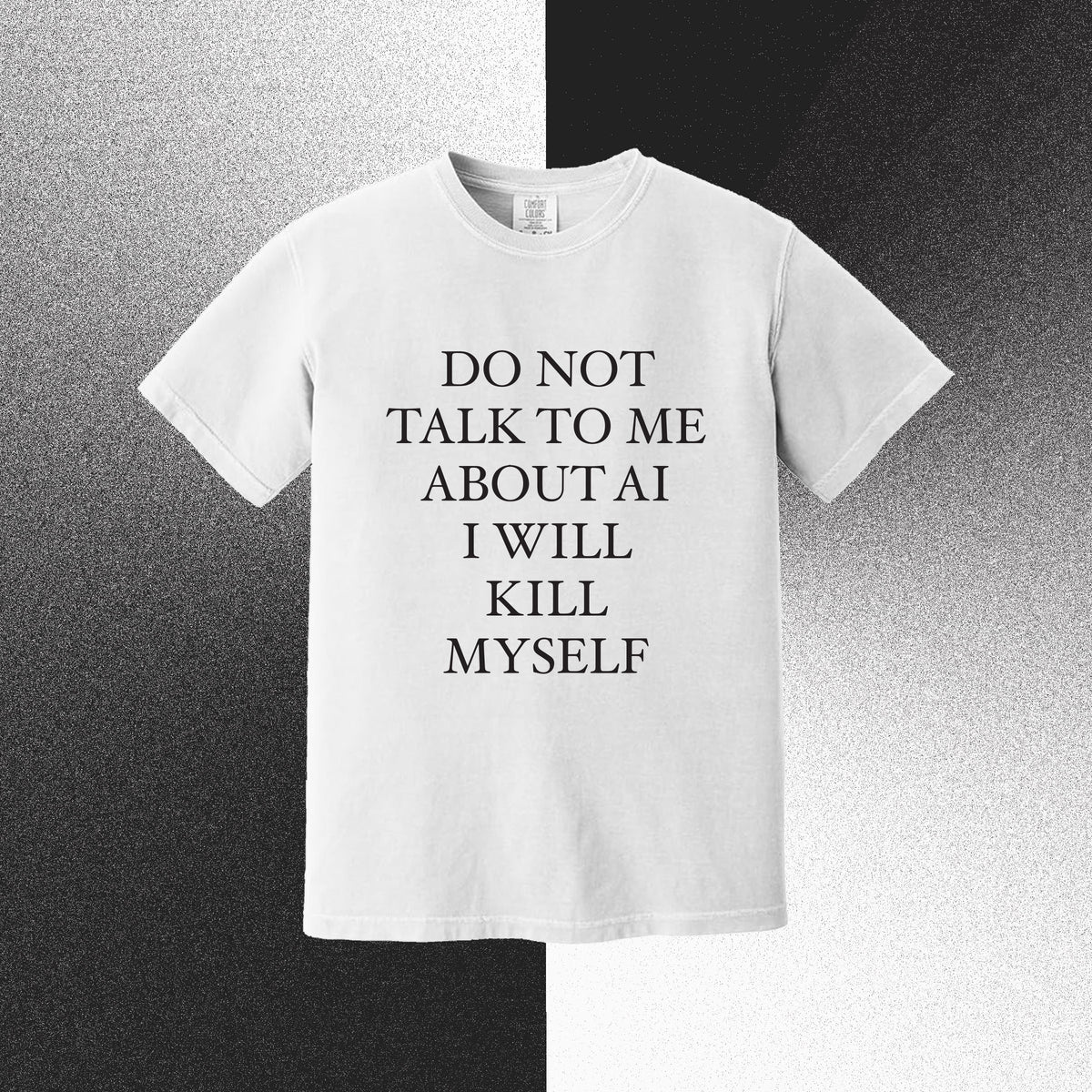 Gay Meat - Do not talk to me about AI T-shirt
