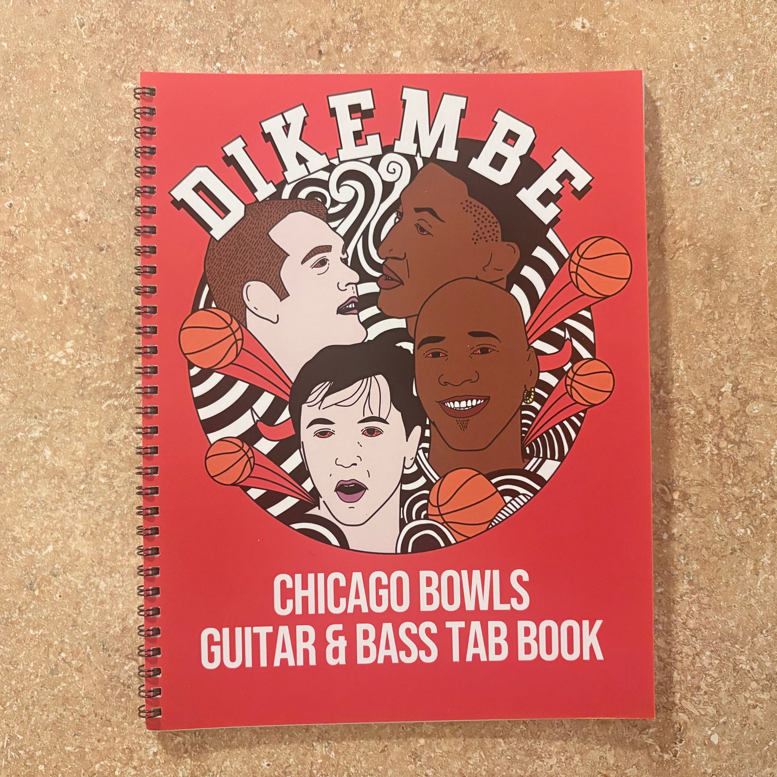 Dikembe - Chicago Bowls Guitar and Bass Tab Book