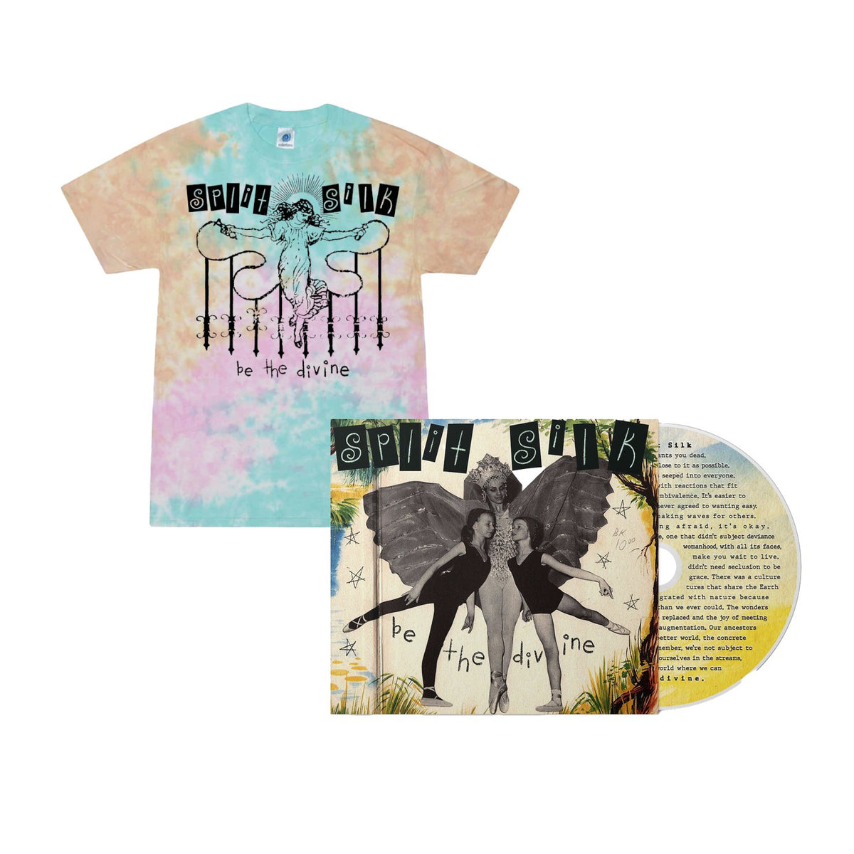 Split Silk - Be The Divine Merch Bundle