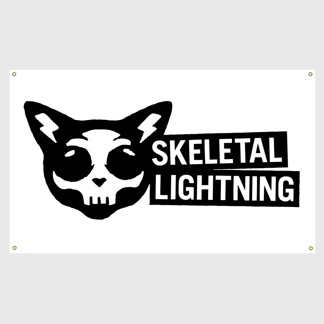 Skeletal Lightning Flag