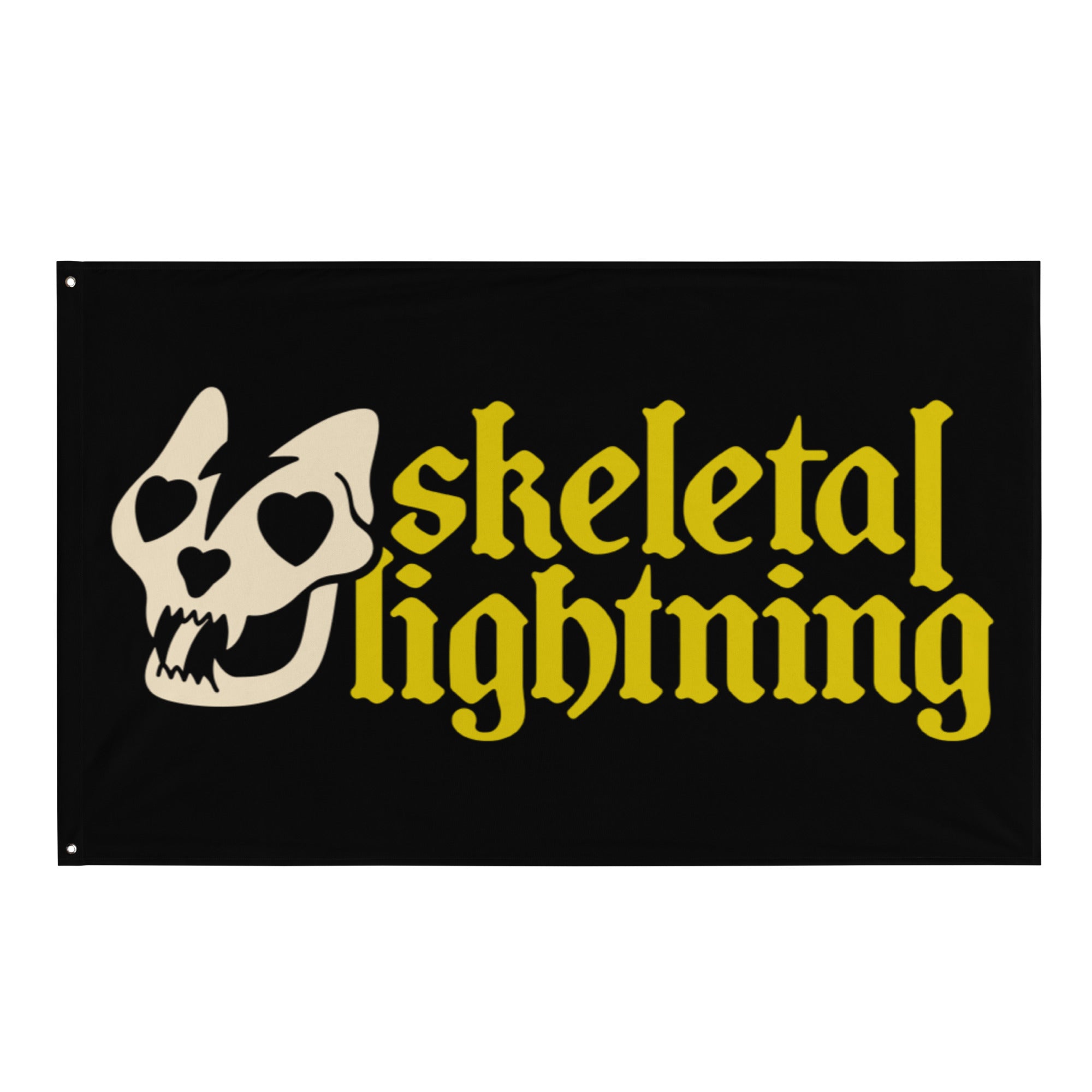 Skeletal Lightning - 10 Year Anniversary Flag