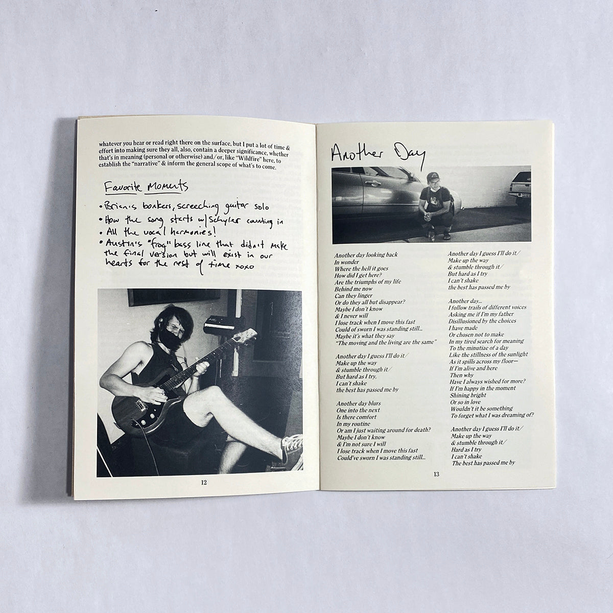 Jack M. Senff - "Like Shadow & Light" Zine