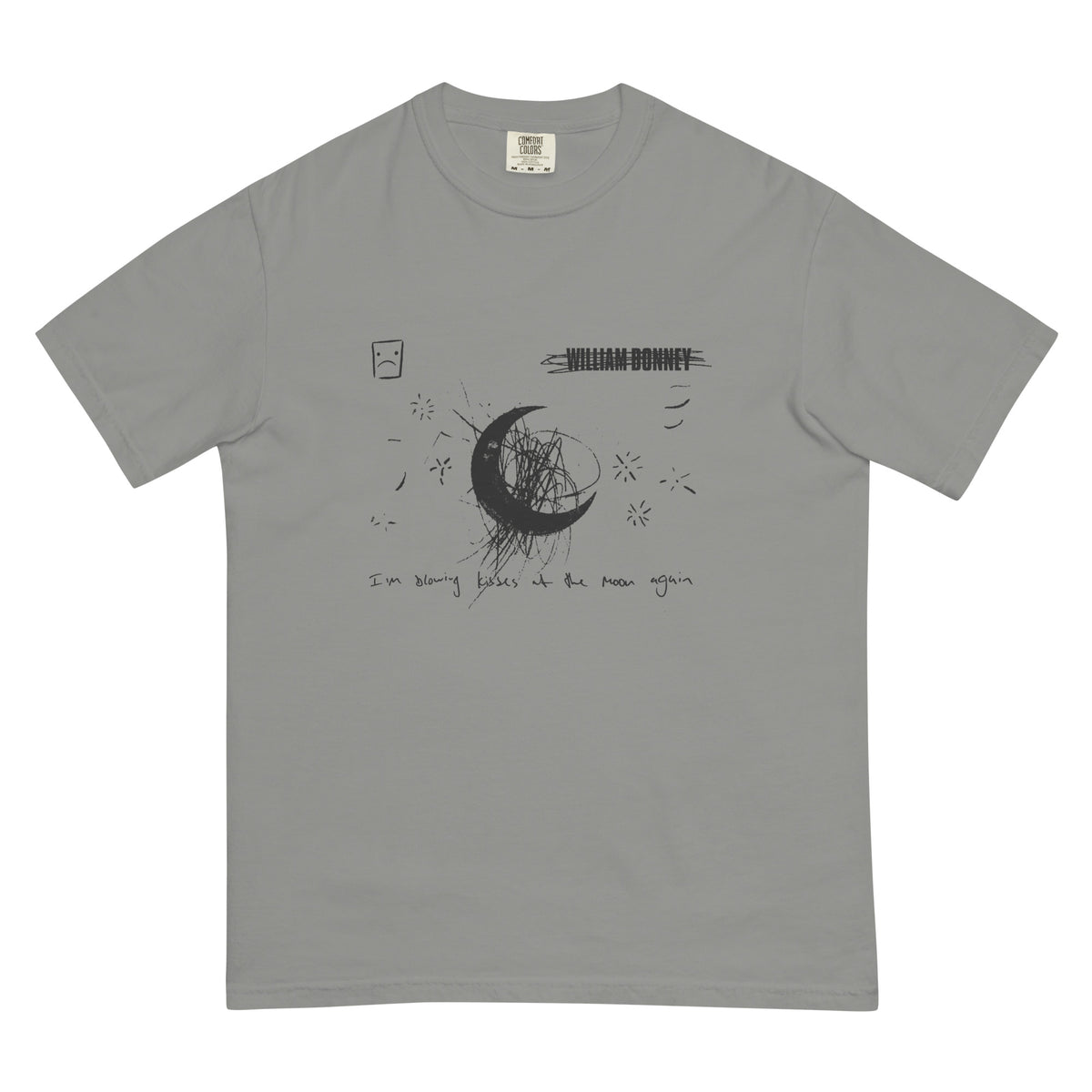 William Bonney - Blowing Kisses garment-dyed heavyweight t-shirt