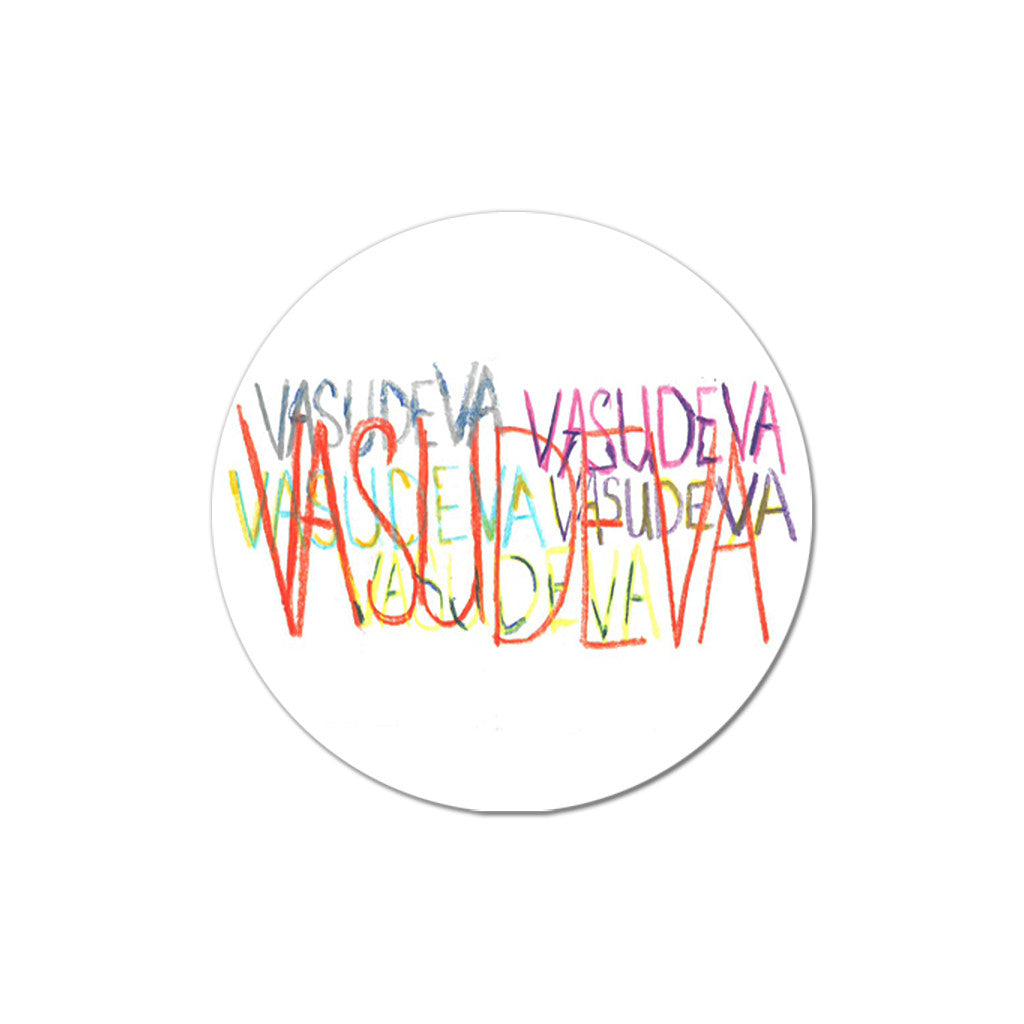 Vasudeva - Handwritten Button